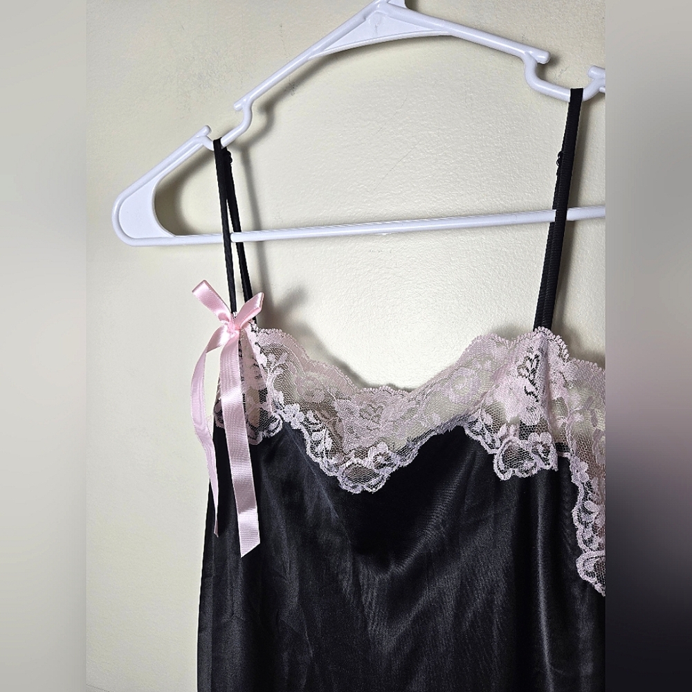 Women's Victoria's Secret Angels Lace Detail Slip Dress, Size Small - Picture 2 of 3